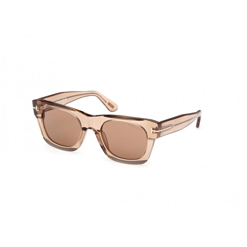 Sunglasses Tom Ford FT 1314 45E Shiny Light Brown / 51mm