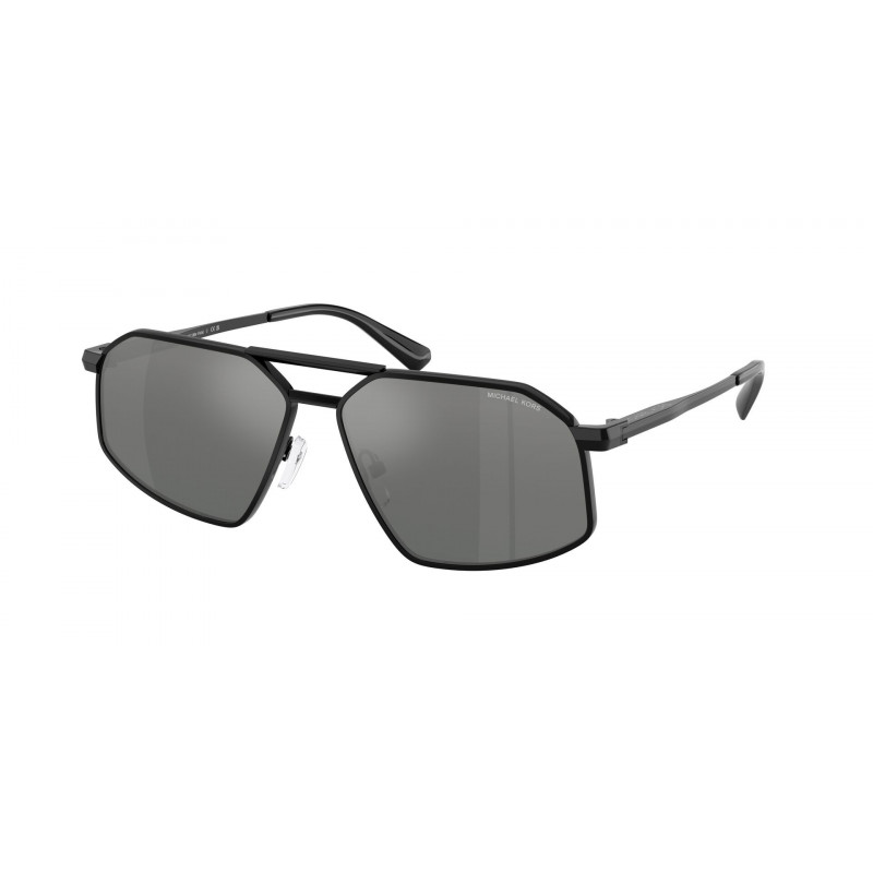Sunglasses Michael Kors MK 1167 100588 Black Shiny / Silver Flash Gradient Polyamide Standard