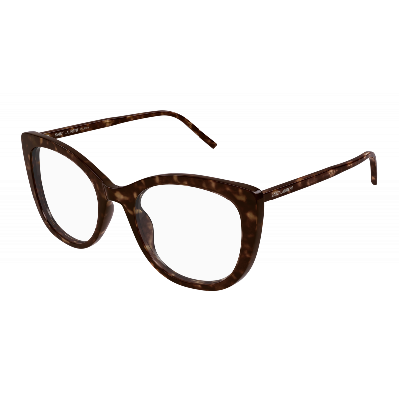 Eyeglasses Saint Laurent SL 778 - 002 Havana / Transparent 55mm