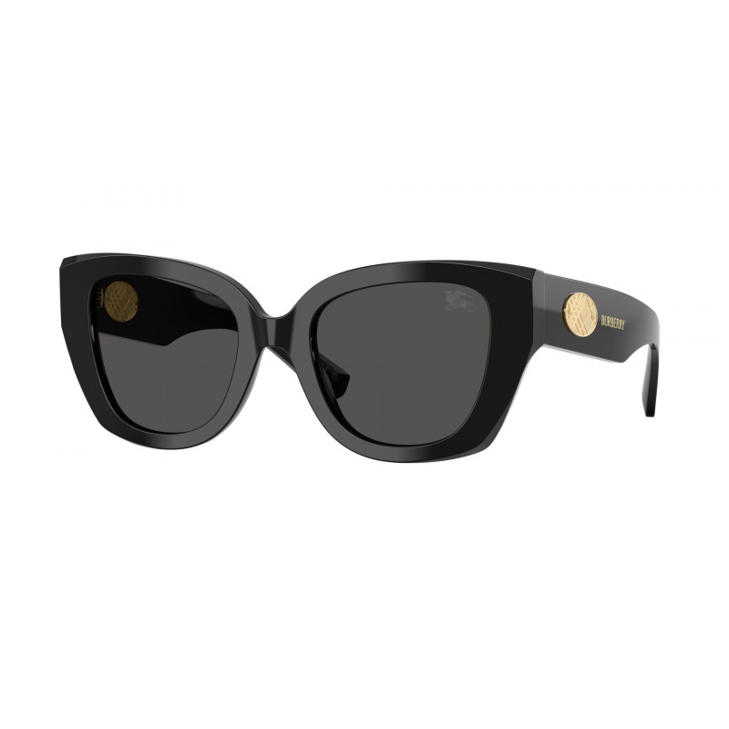 Sunglasses Burberry BE 4503 F 300187 Black / Dark Grey Polyamide Standard 50mm