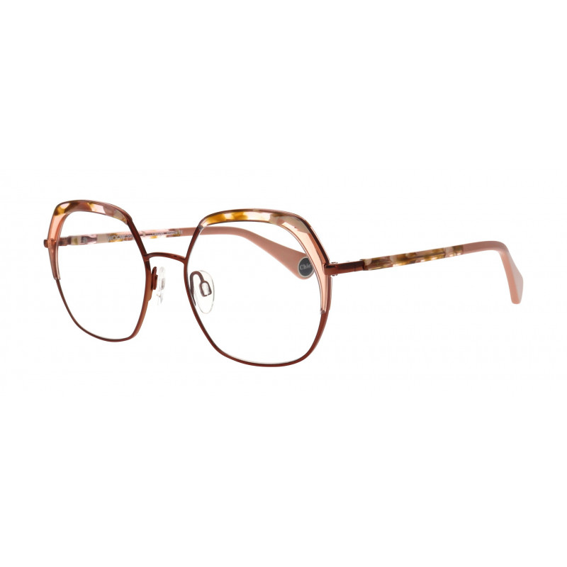Eyeglasses WOOW TRES CHIC 1 4034 Brown / Nosepads 50mm