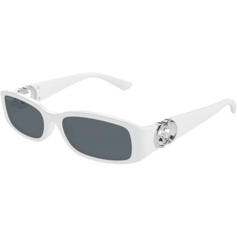 Sunglasses Gucci GG 1661 S- 003 White / Grey 54mm