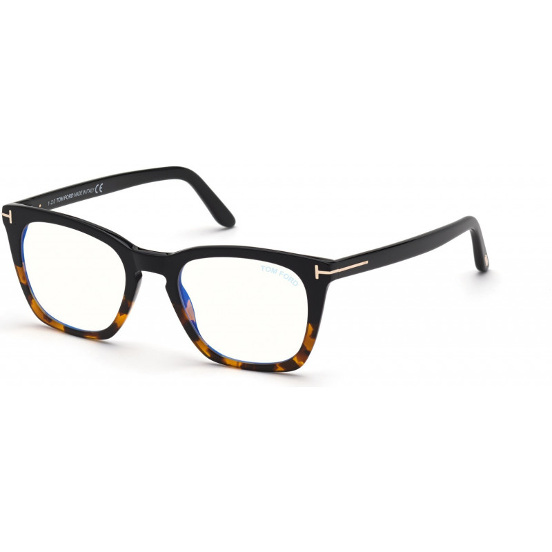 Eyeglasses Tom Ford FT 5736 -B 005 Black/Havana / Shiny Black 50mm