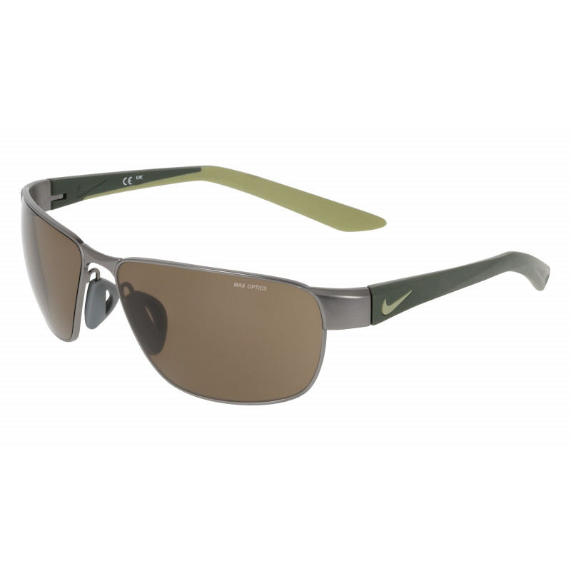 Sunglasses NIKE RABID VALOR IZ 5853 X 023 Matte Gunmetal / Green 62mm