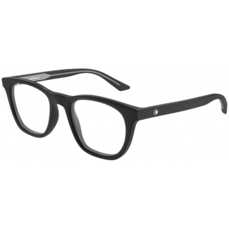 Eyeglasses Montblanc MB 0422 O- 007 Black / Transparent 53mm