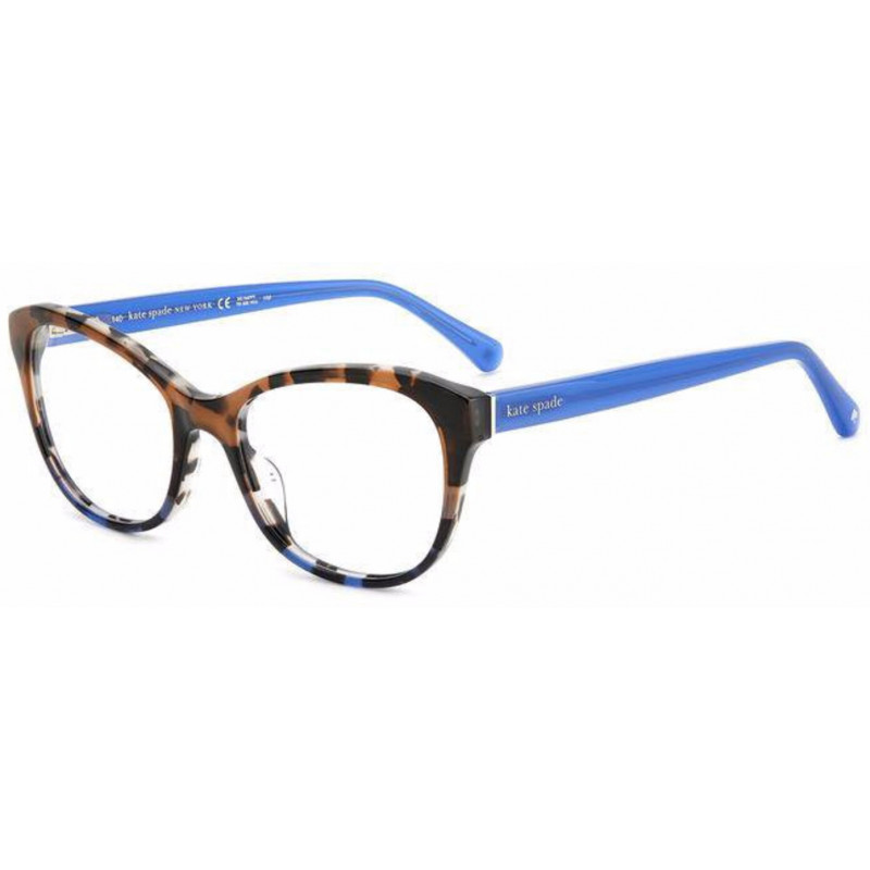 Eyeglasses Kate Spade NATALY X8Q Blue Havana 51mm
