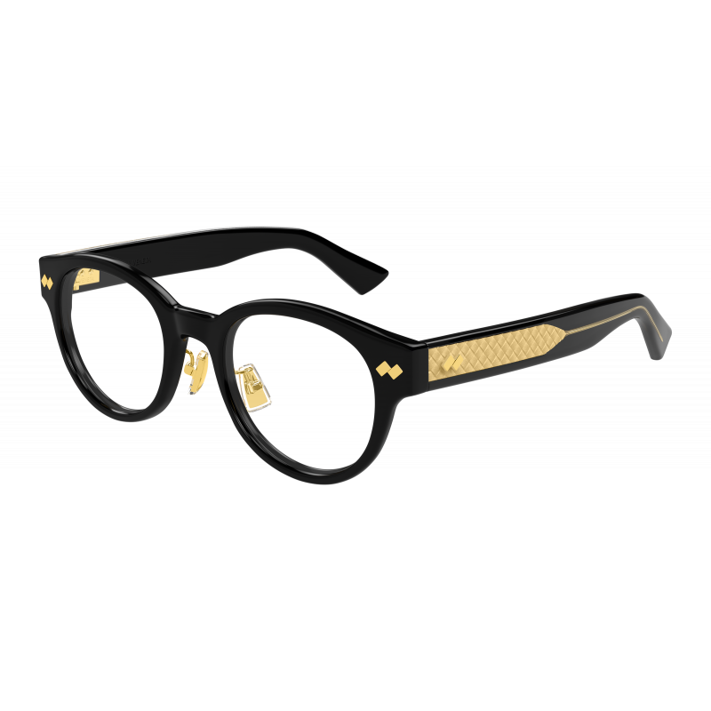 Eyeglasses Bottega Veneta BV 1405 OA- 001 Black / Transparent 50mm