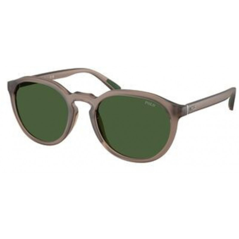 Sunglasses Polo PH 4232 U 631371 Matte Transparent Brown / Bottle Green Polyamide Standard 53mm