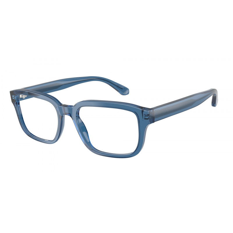 Eyeglasses Emporio Armani EA 3255 6247 Shiny Transparent Blue / Demo Lens 53mm