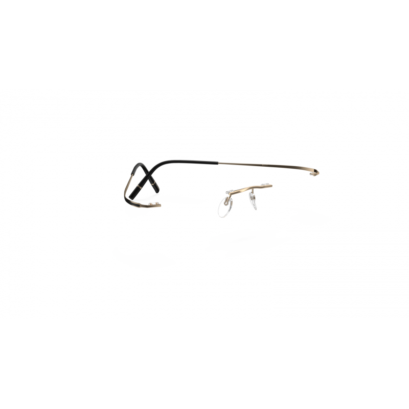Eyeglasses Silhouette Titan Minimal Art Stellar Chassis Rimless 5599 7830 Gold-black Stardust