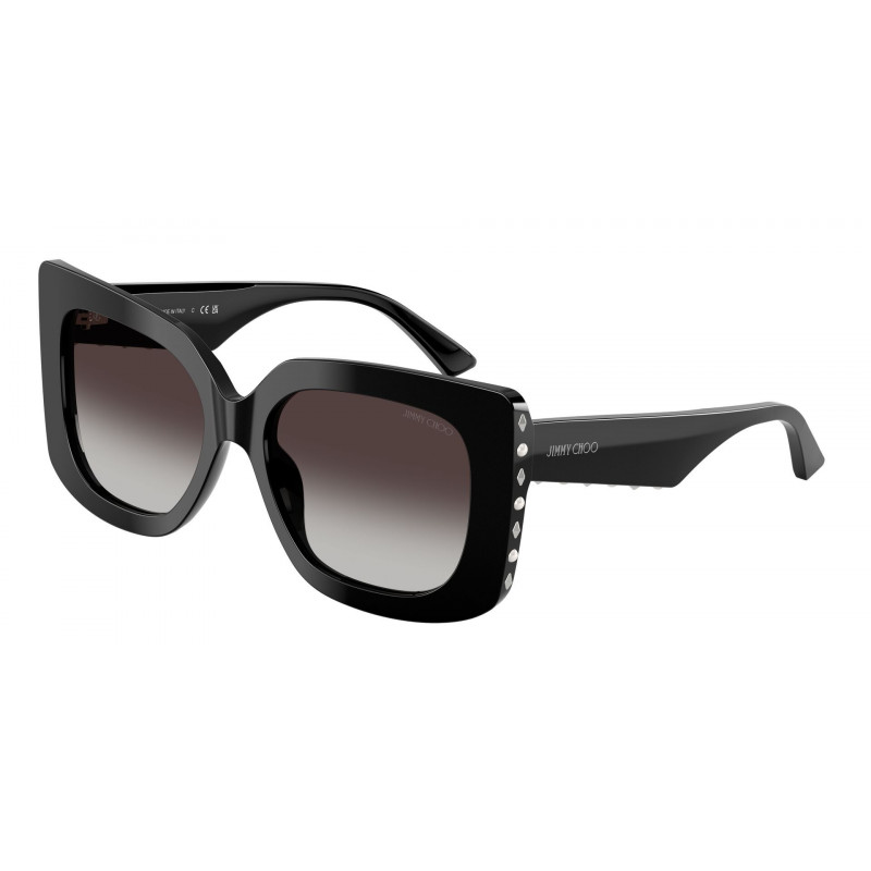 Sunglasses Jimmy Choo JC 5025 H 50008G Black / Gradient Grey Polyamide Standard