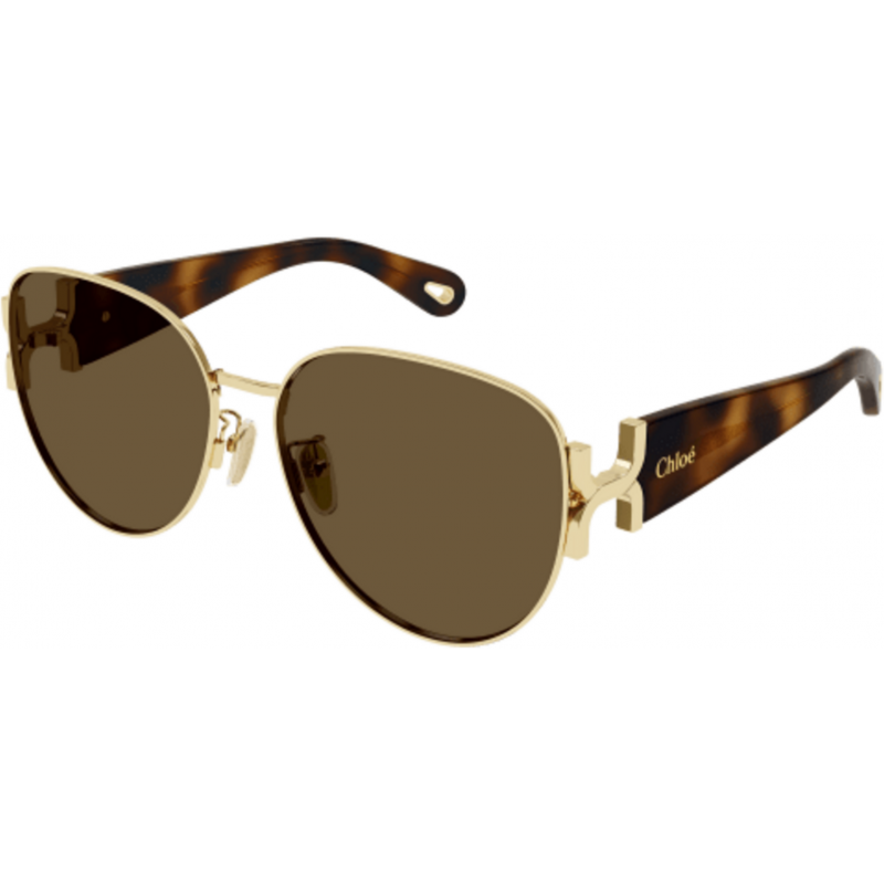 Sunglasses Chloé CH 0261 SK- 002 Gold / Brown Havana 61mm