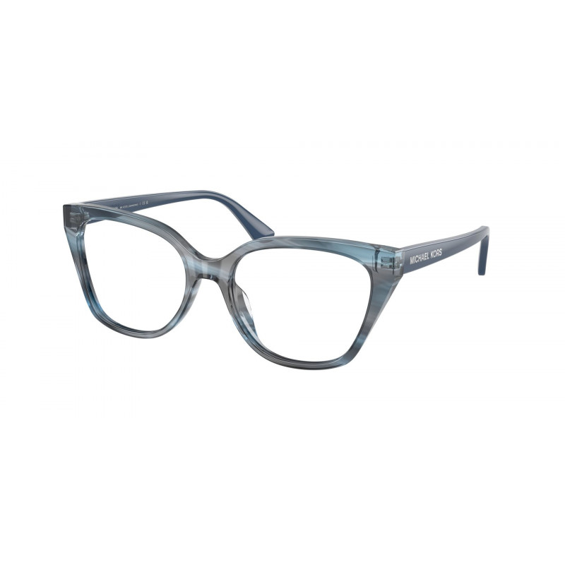 Eyeglasses Michael Kors MK 4212 U 4054 Blue Horn / Demo 53mm
