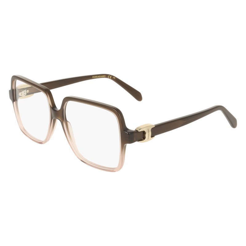 Eyeglasses FERRAGAMO SF 3058 234 Transparent Brown Gradient 56mm