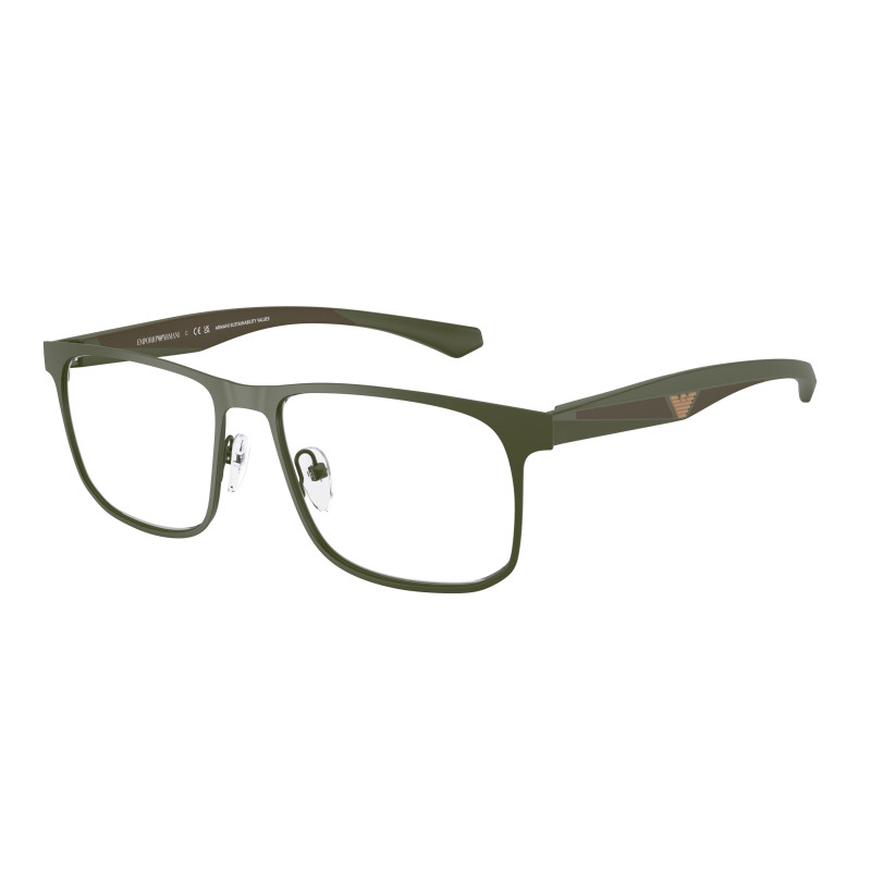 Eyeglasses Emporio Armani EA 1163 3388 Matte Green / Demo Lens 55mm
