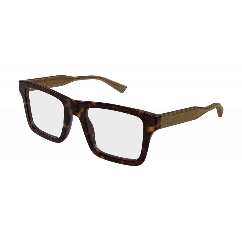 Eyeglasses Gucci GG 2070 O- 002 Havana / Transparent Brown 53mm