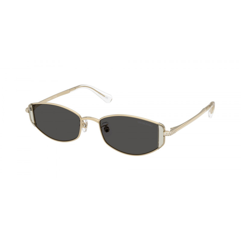 Sunglasses Swarovski SK 7035 D 401387 Pale Gold / Dark Grey Polyamide Standard 53mm