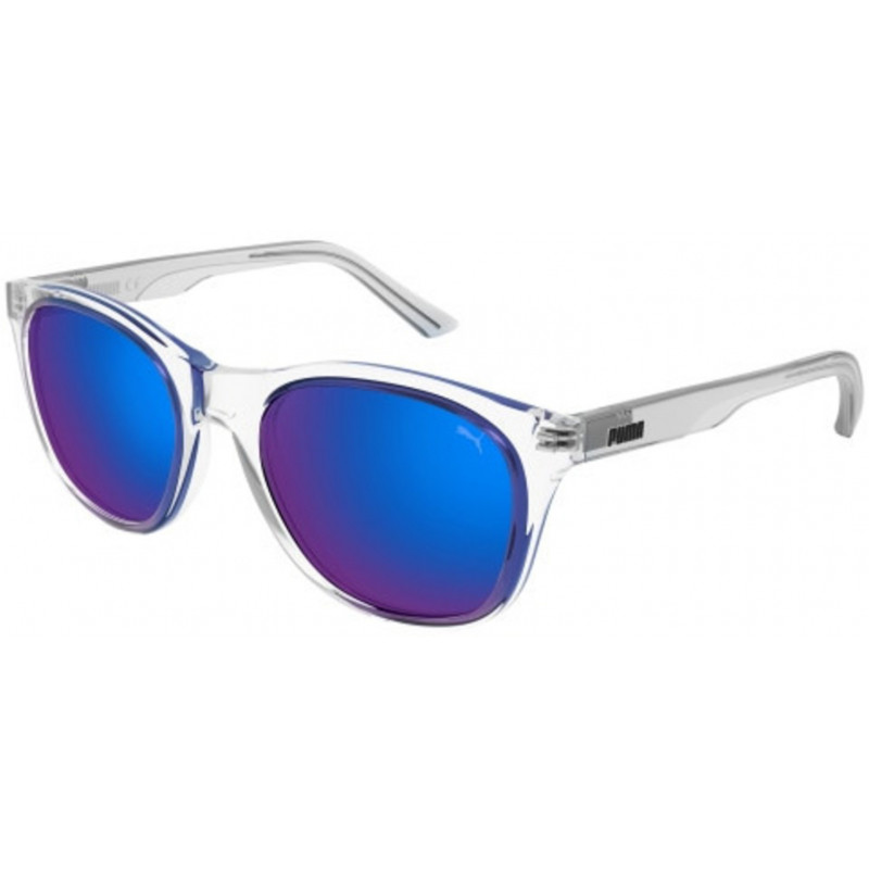 Sunglasses Puma PJ 0074 S- 004 Crystal / Blue Grey