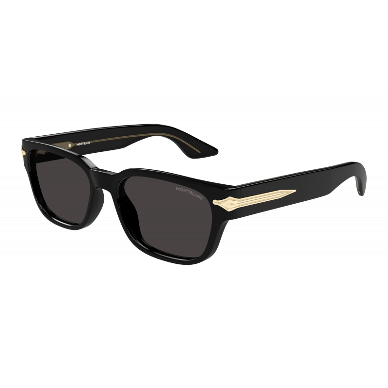 Sunglasses Montblanc MB 0479 S- 001 Black / Grey 55mm