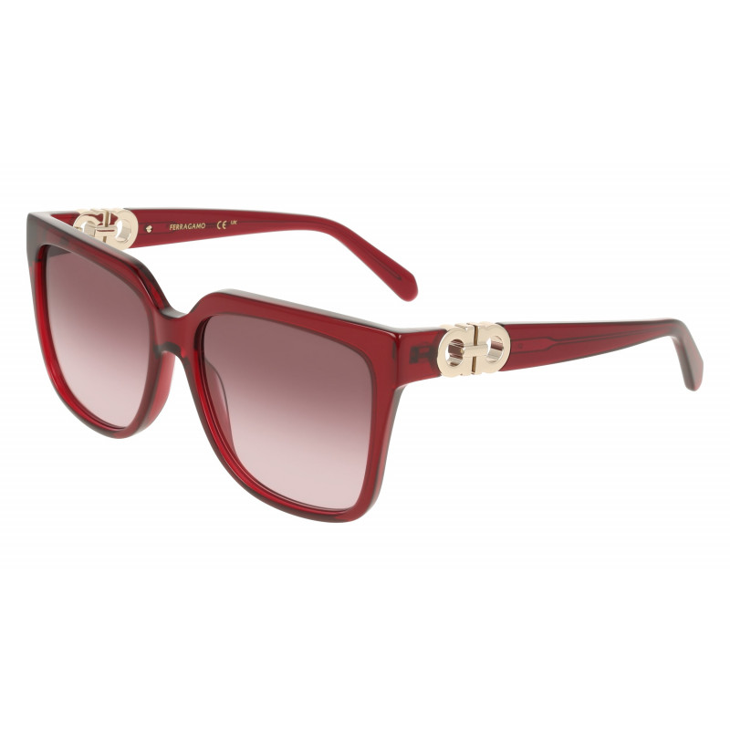 Sunglasses FERRAGAMO SF 2109 S 655 Transparent Wine 58mm