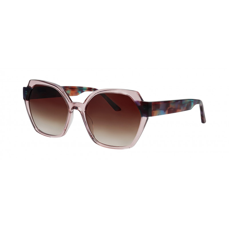 Sunglasses Pro-design Denmark SOL 1 S 4215 Rose Light Transparent 57mm
