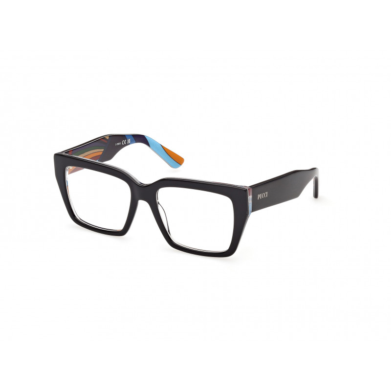 Eyeglasses Emilio Pucci EP 5284 005 Black/Texture / 54mm