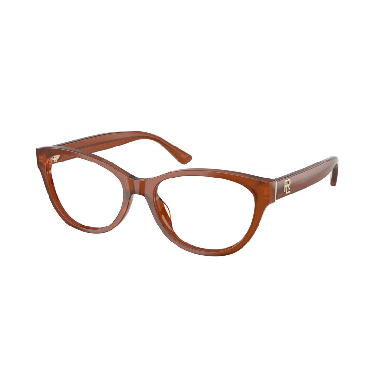 Eyeglasses Ralph Lauren RL 6262 U 6306 Opal Brown Demo Lens 53mm
