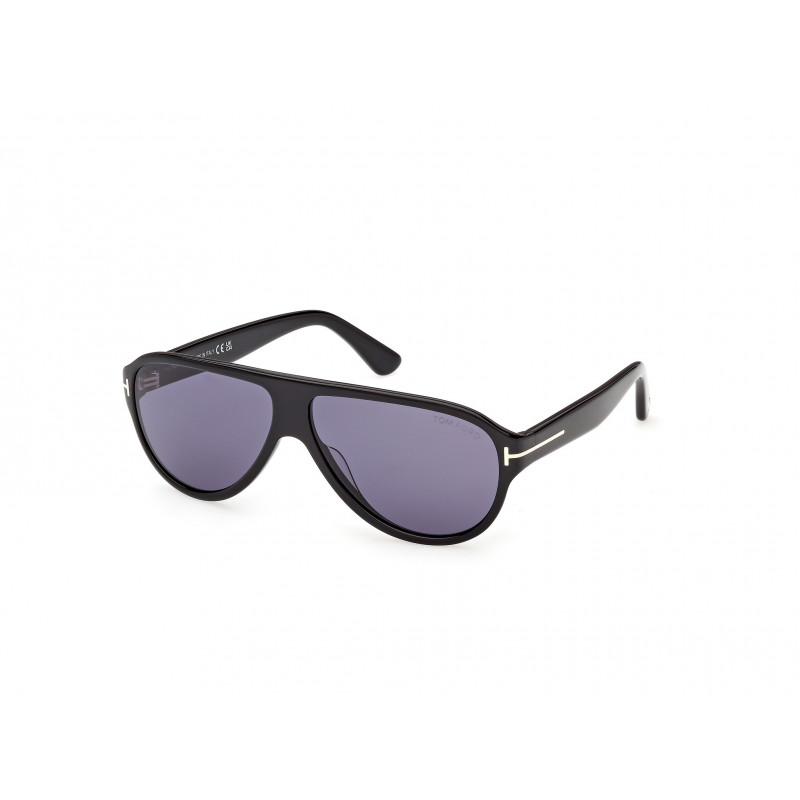 Sunglasses Tom Ford FT 1336 01V Shiny Black / 61mm