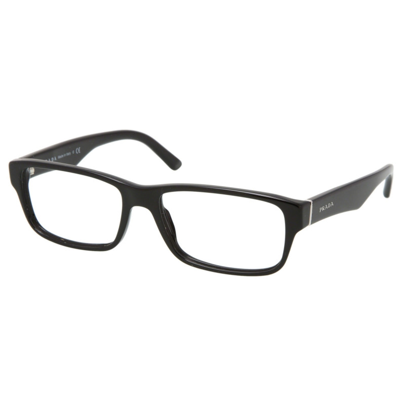 Eyeglasses Prada PR 16 MVA 1AB1O1 Heritage Gloss Black 55mm
