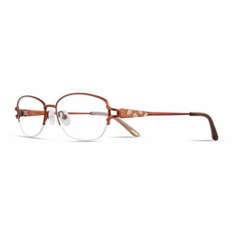 Eyeglasses Emozioni EM 4856 09Q Brown 49mm
