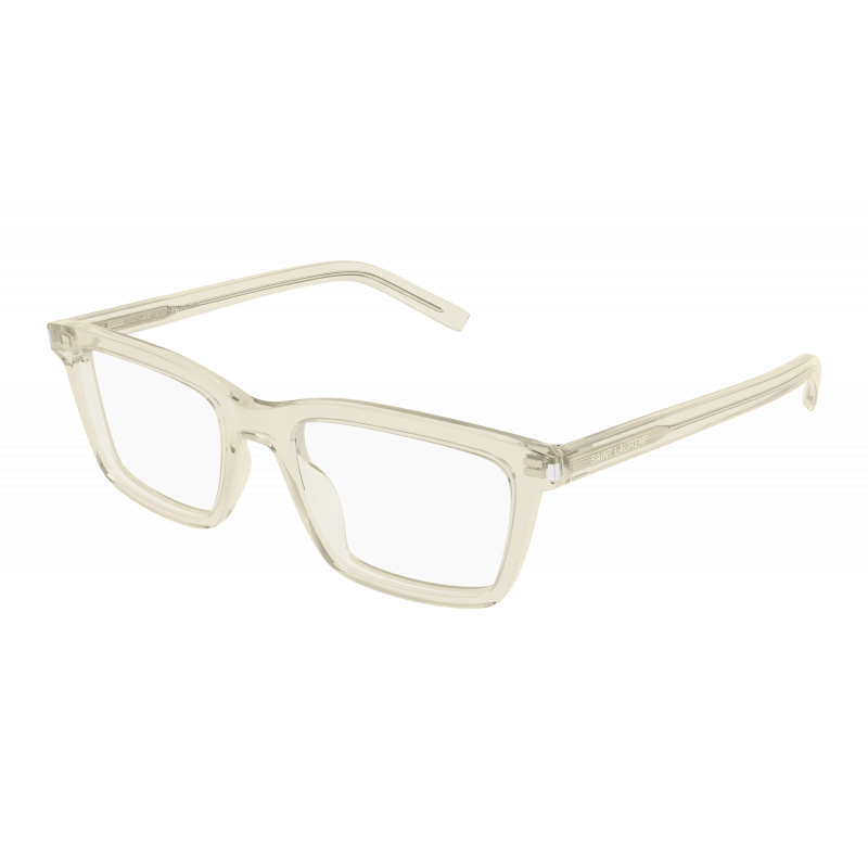 Eyeglasses Saint Laurent SL 842 - 004 Yellow / Transparent 54mm
