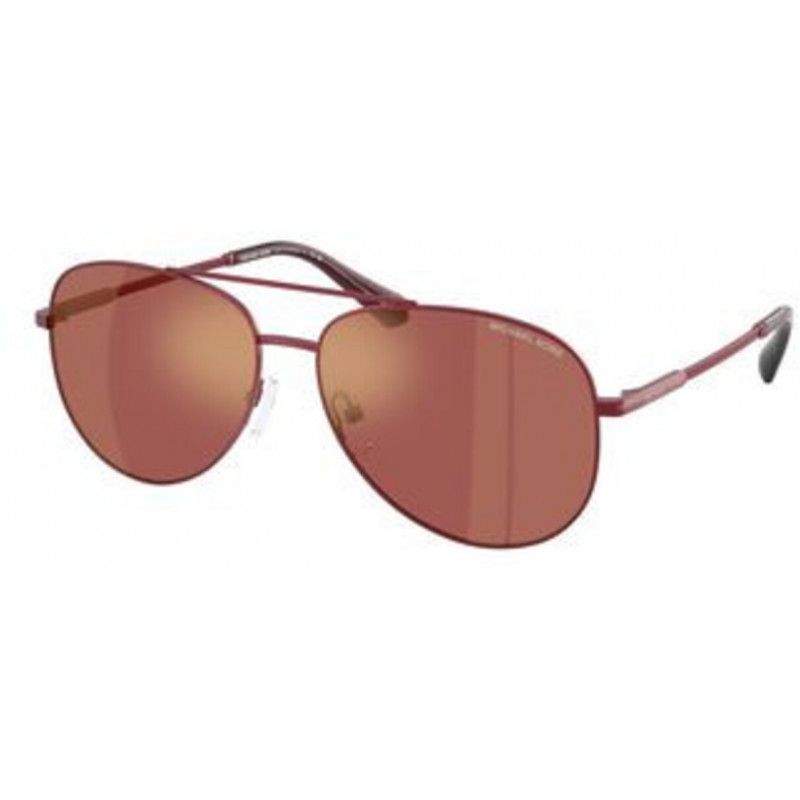 Sunglasses Michael Kors MK 1172 1904E4 Burgundy / Wine Mirror Polyamide Standard 58mm