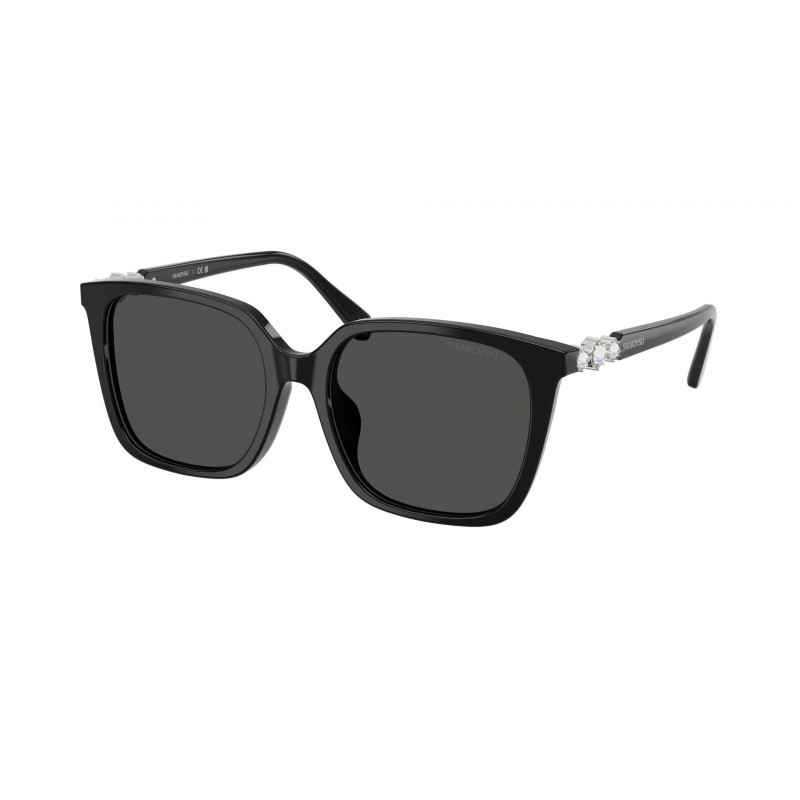 Sunglasses Swarovski SK 6053 D 103887 Black / Dark Grey Polyamide Standard 55mm