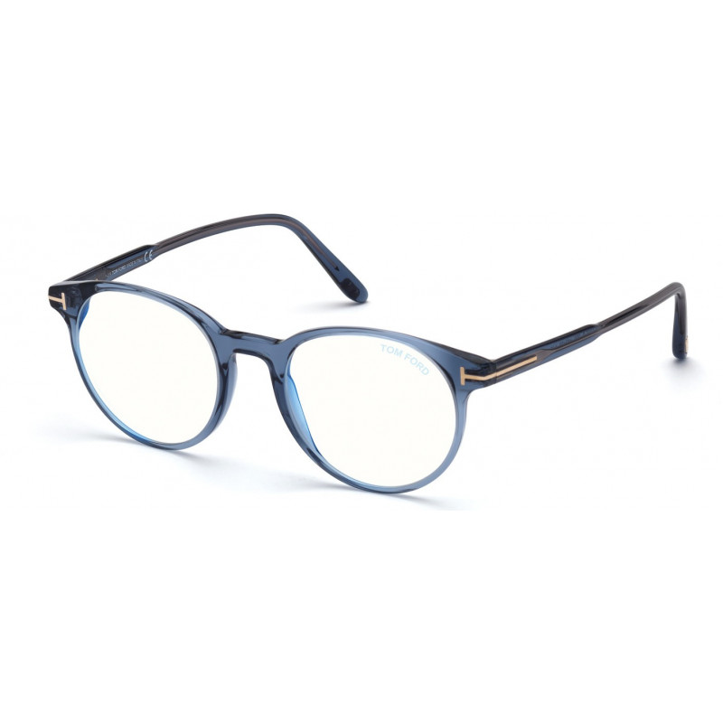 Eyeglasses Tom Ford FT 5695 -B 090 Shiny Blue / 47mm