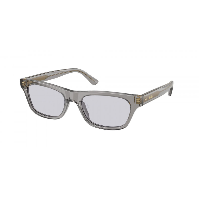 Sunglasses Polo PH 4238 U 63181A Shiny Transparent Grey / Lillac Polyamide Standard 53mm