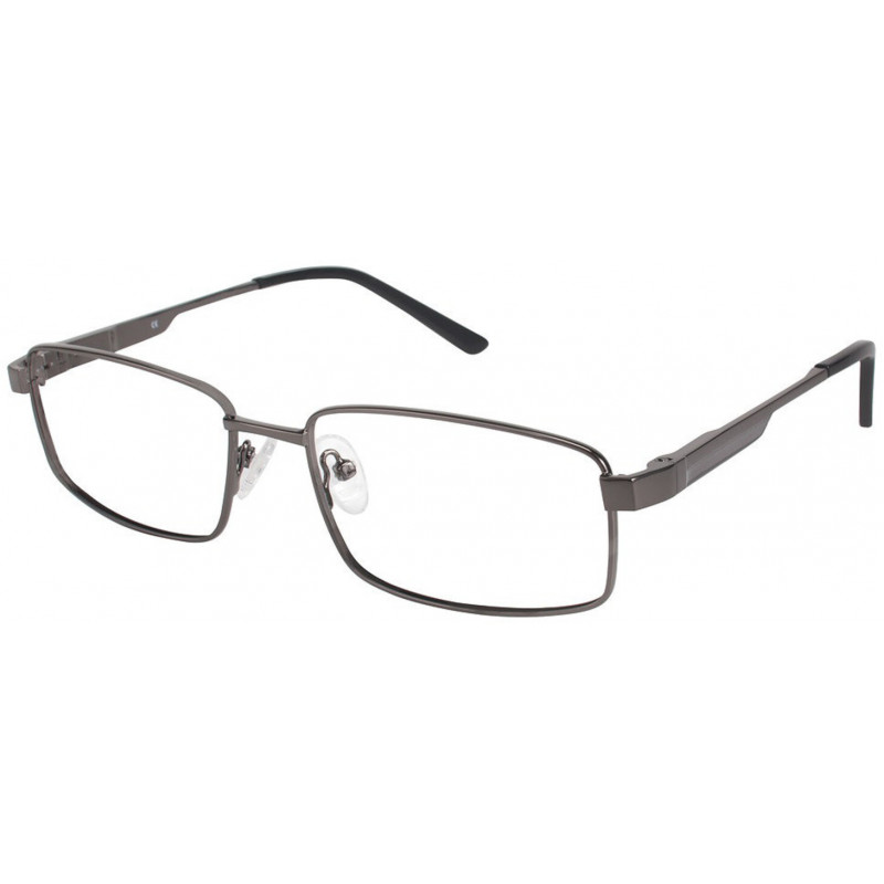Eyeglasses C BY L'AMY 617 C02 Gunmetal/Black 56mm