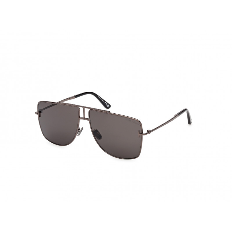 Sunglasses Tom Ford FT 1307 08A Shiny Gunmetal / 59mm