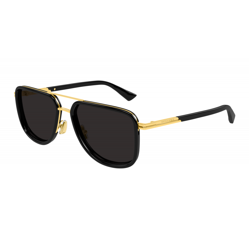 Sunglasses Bottega Veneta BV 1463 S- 001 Gold / Grey 56mm