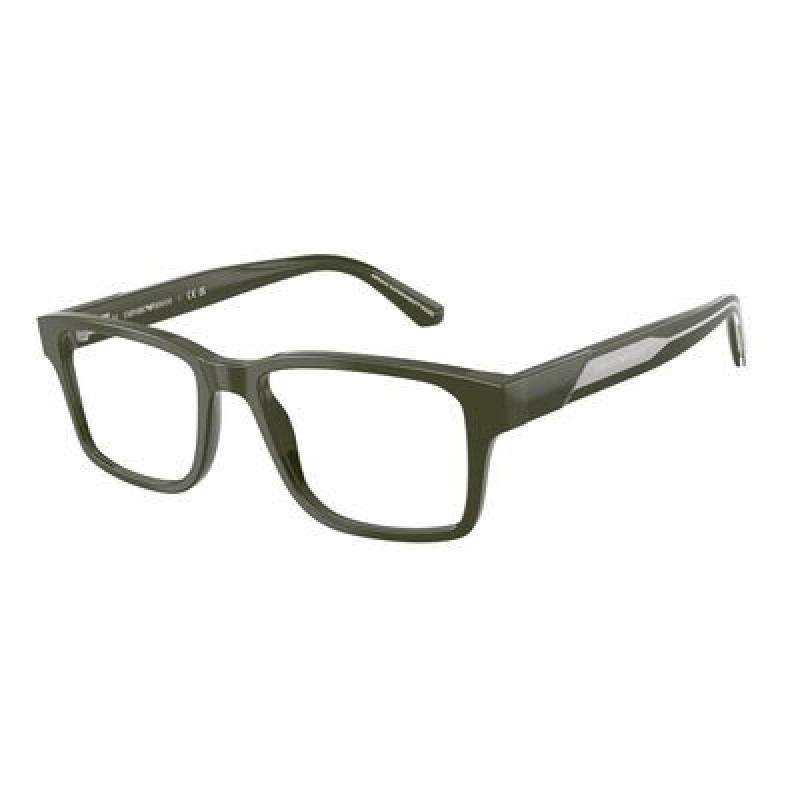 Eyeglasses Emporio Armani EA 3271 6321 Shiny Green / Demo Lens 52mm