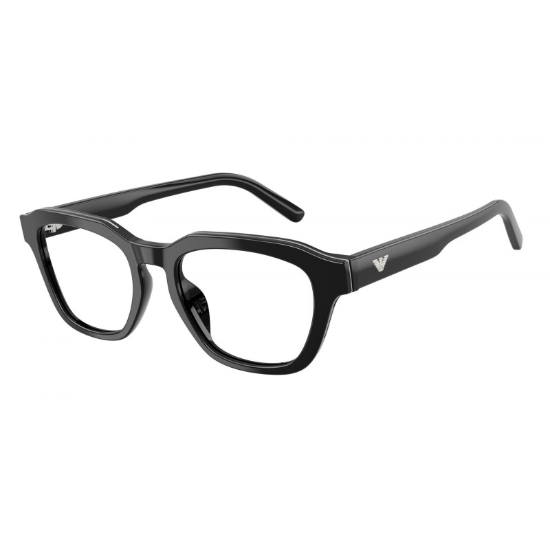 Eyeglasses Emporio Armani EA 3291 U 5017 Shiny Black Demo Lens 50mm