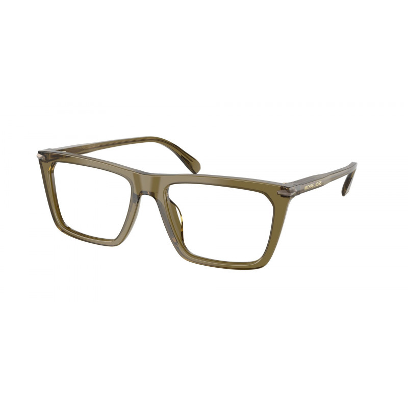 Eyeglasses Michael Kors MK 4157 U 4012 Olive Transparent / Demo