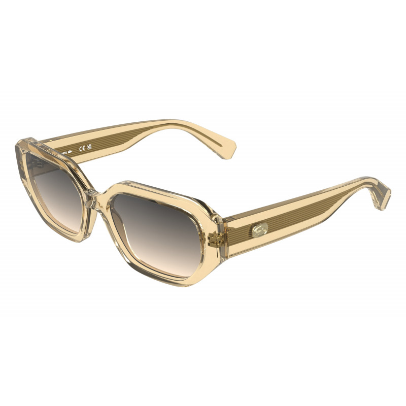Sunglasses LACOSTE L 6091 S 749 Transparent Light Peach 55mm