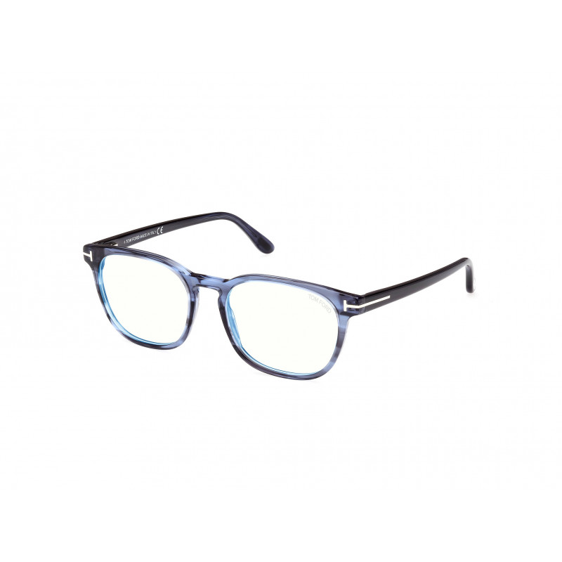 Eyeglasses Tom Ford FT 5868 -B 092 Blue/Striped / 53mm