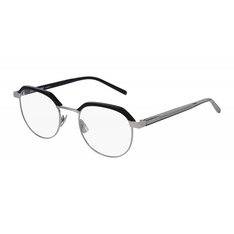 Eyeglasses Saint Laurent SL 124 - 001 Black / Transparent 50mm