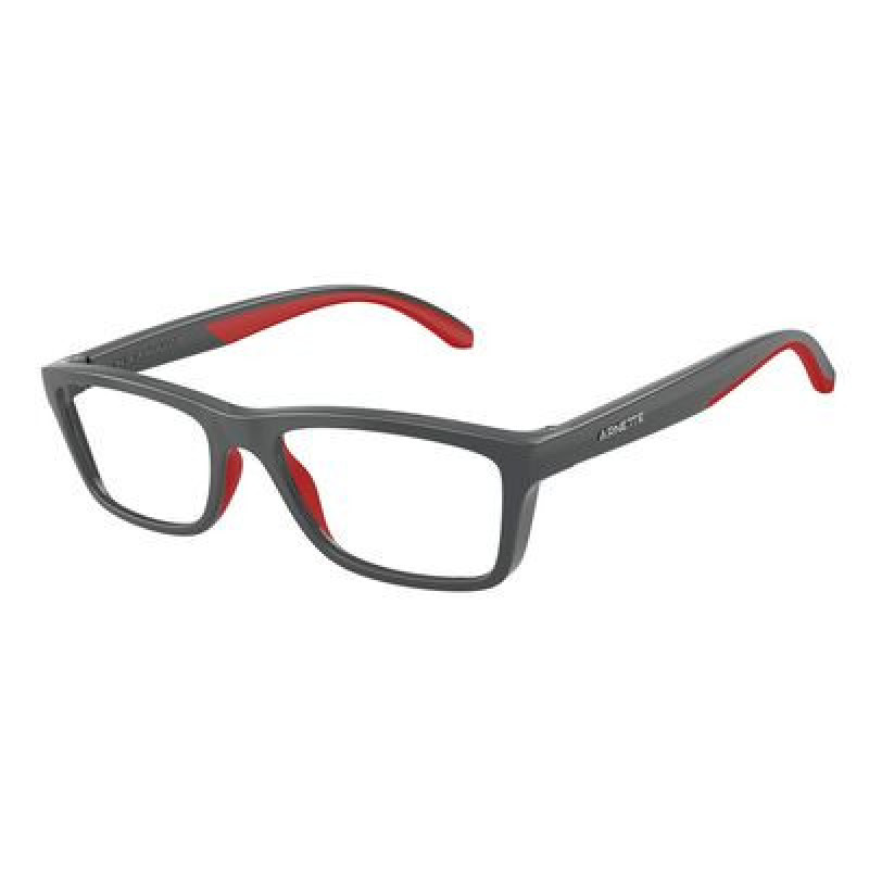Eyeglasses Arnette AN 7270 2841 Dark Grey/Red Rubber / Recycled Demo 52mm