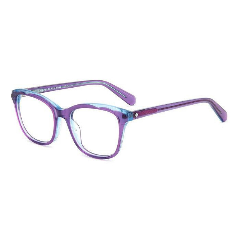 Eyeglasses Kate Spade ELODIE B3V Violet 47mm