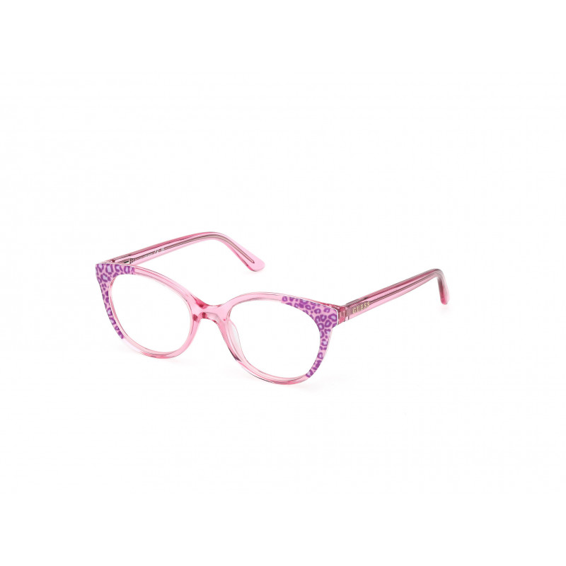 Eyeglasses Guess GU 50267 077 Shiny Light Fuxia / 46mm