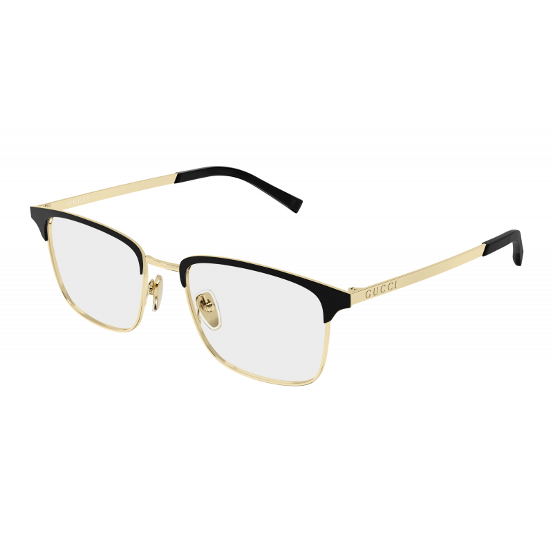 Eyeglasses Gucci GG 2135 O- 004 Gold / Transparent 56mm