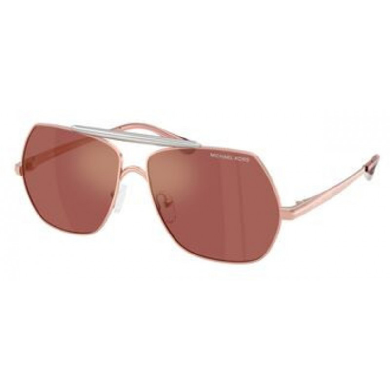 Sunglasses Michael Kors MK 1173 1108E4 Rose Gold / Wine Mirror Polyamide Standard 58mm