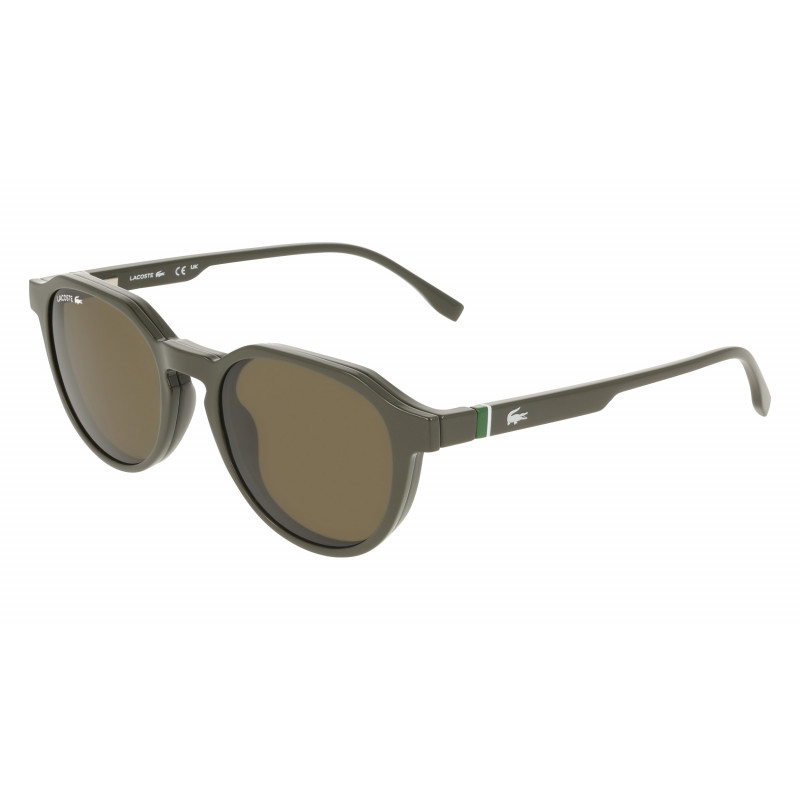 Sunglasses LACOSTE L 4008 CLIP 275 Khaki 52mm